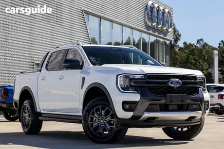 White 2025 Ford Ranger Double Cab Pick Up Wildtrak X 2.0 (4X4)