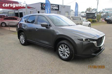 Grey 2024 Mazda CX-5 Wagon G20 Maxx (Fwd)