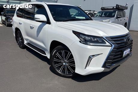 White 2018 Lexus LX570 Wagon