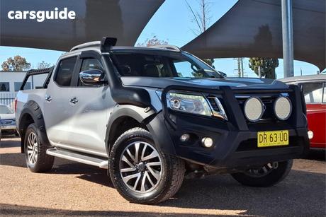 Silver 2017 Nissan Navara Dual Cab Utility St-X (4X4)