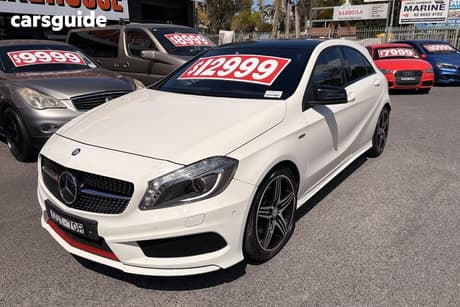 White 2014 Mercedes-Benz A250 Hatchback Sport