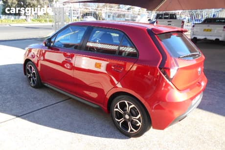 Red 2021 MG MG3 Hatchback Excite (With Navigation)