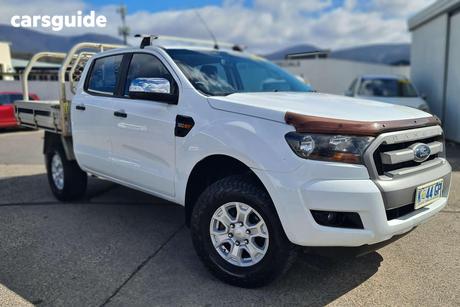 White 2017 Ford Ranger Dual Cab Utility Xls 3.2 (4X4)