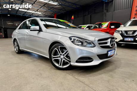 Silver 2015 Mercedes-Benz E200 Sedan