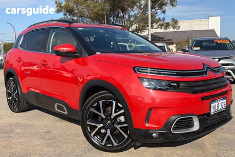 Orange 2021 Citroen C5 Aircross Wagon Shine