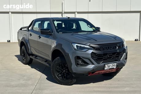 Grey 2024 Isuzu D-MAX Crew Cab Utility Blade