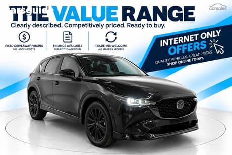 Black 2022 Mazda CX-5 Wagon Gt Sp (Awd)