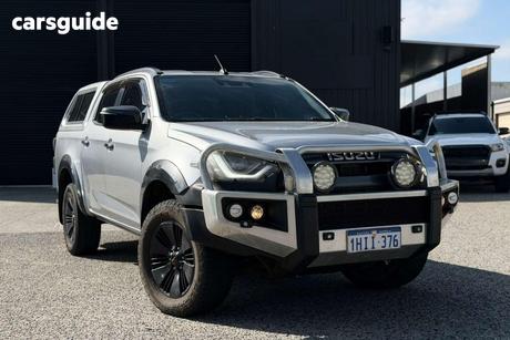 Silver 2021 Isuzu D-MAX Crew Cab Utility X-Terrain (4X4)