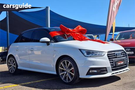 White 2018 Audi A1 Hatchback Sportback 1.4 Tfsi Sport