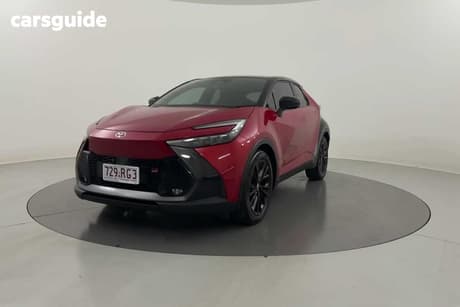 Red 2024 Toyota C-HR Wagon Gr-Sport Hyb + 2 Tne Plus + Pr