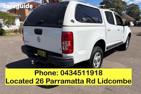 White 2017 Holden Colorado Crew Cab Pickup Ls (4X2)