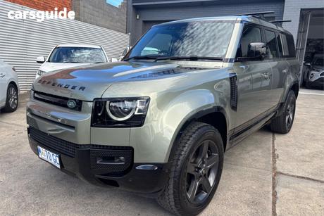 Green 2024 Land Rover Defender Wagon 130 D350 X-Dynamic Se (257Kw)