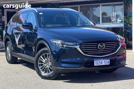 Blue 2018 Mazda CX-8 Wagon Sport (Fwd)