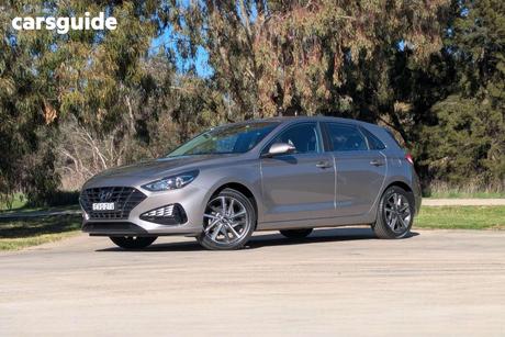 Grey 2022 Hyundai I30 Hatchback Active