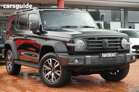 Black 2025 GWM Tank 300 Wagon Ultra Diesel