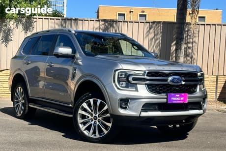 Silver 2025 Ford Everest Wagon Platinum (4Wd)