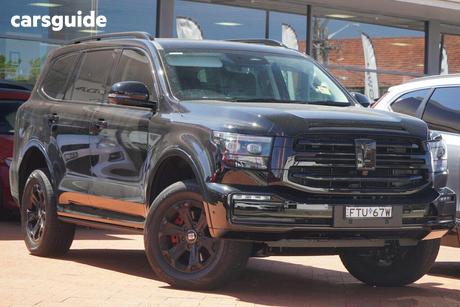 Black 2025 GWM Tank 500 Wagon Vanta Hybrid