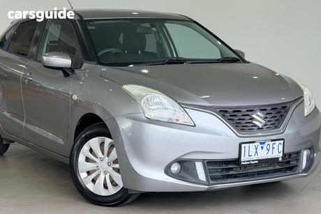 Grey 2017 Suzuki Baleno Hatchback Gl