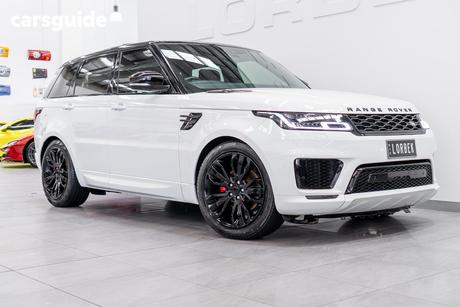 White 2018 Land Rover Range Rover Sport Wagon Sdv6 Se (225Kw)