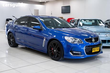 Blue 2016 Holden Commodore Sedan Ss-V Redline