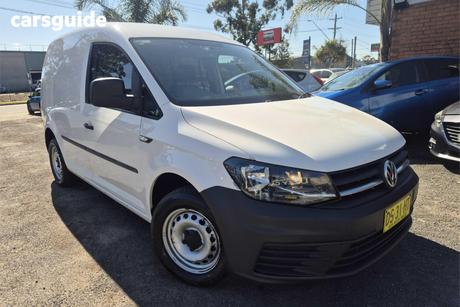 White 2016 Volkswagen Caddy Van Tsi160 Runner