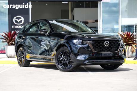 Black 2026 Mazda CX-60 Wagon G40E Azami Hybrid