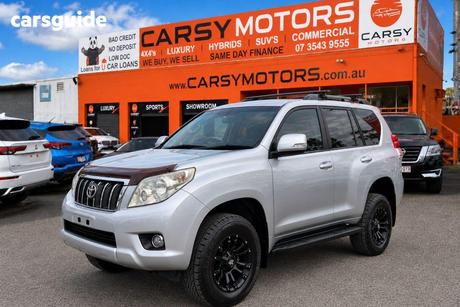 Silver 2011 Toyota Landcruiser Wagon Gxl (4X4)