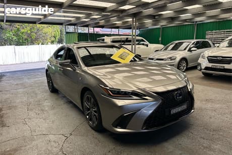 Silver 2021 Lexus ES300H Sedan F Sport (Hybrid)
