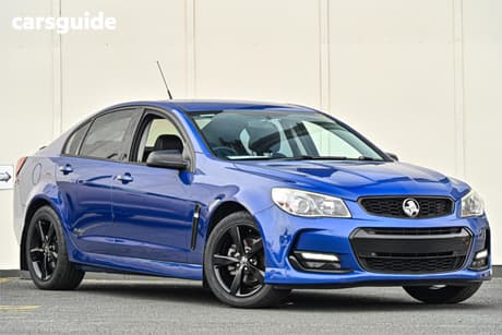 Blue 2016 Holden Commodore Sportswagon Sv6 Black Pack