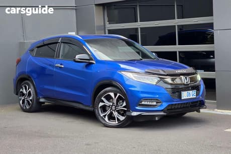 Blue 2019 Honda HR-V Wagon Rs