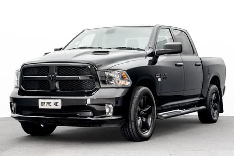 Black 2023 RAM 1500 Crew Cab Utility Express