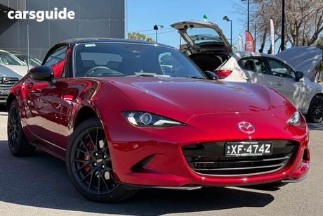 Red 2026 Mazda MX-5 Convertible G20 Roadster Gt Rs