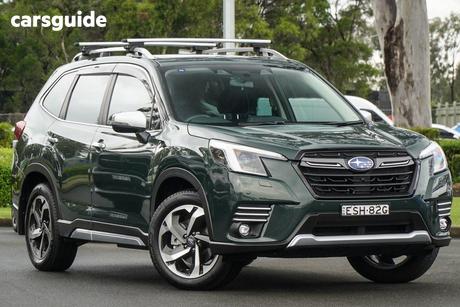 Green 2022 Subaru Forester Wagon Hybrid S (Awd)