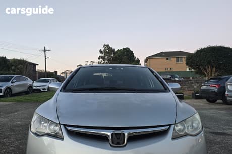 Silver 2008 Honda Civic Sedan Vti