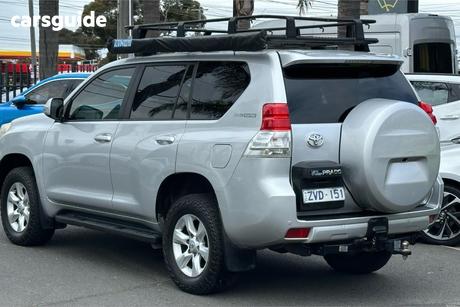 Silver 2013 Toyota Landcruiser Prado Wagon Altitude (4X4)