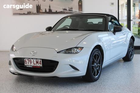 White 2015 Mazda MX-5 Roadster Gt