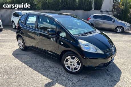 Black 2009 Honda Jazz Hatchback Gli