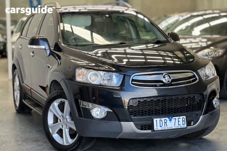 Black 2013 Holden Captiva Wagon 7 Lx (4X4)