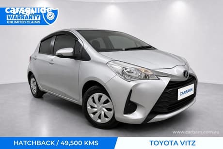 Silver 2018 Toyota Vitz Hatch F