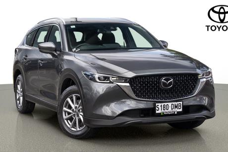 Grey 2023 Mazda CX-8 Wagon G25 Sport (Fwd)