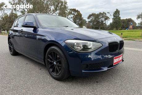 Blue 2014 BMW 116I Hatchback 16I