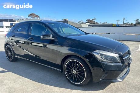 Black 2018 Mercedes-Benz A180 Hatchback
