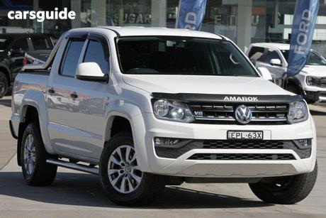 White 2021 Volkswagen Amarok Dual Cab Utility Tdi550 V6 Core 4Motion