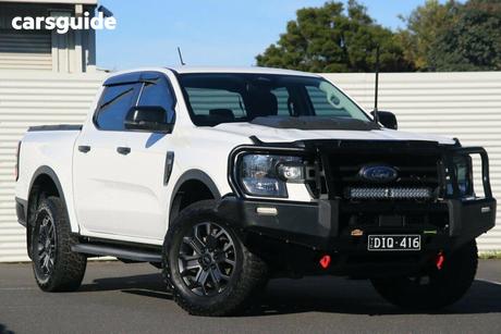 White 2022 Ford Ranger Double Cab Pick Up Xl 2.0 Hi-Rider (4X2)