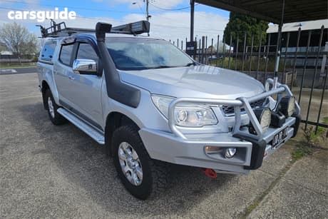 Silver 2014 Holden Colorado Crew Cab Pickup Ltz (4X4)
