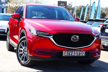 Red 2022 Mazda CX-5 Wagon Akera Turbo (Awd)