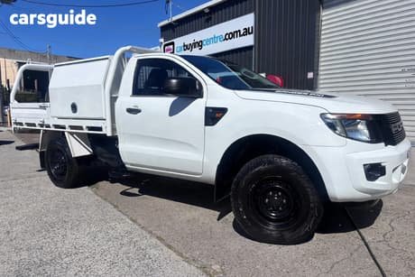 White 2015 Ford Ranger Cab Chassis Xl 2.2 (4X2)