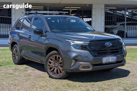 Grey 2026 Subaru Forester Wagon Hybrid Sport (Awd)