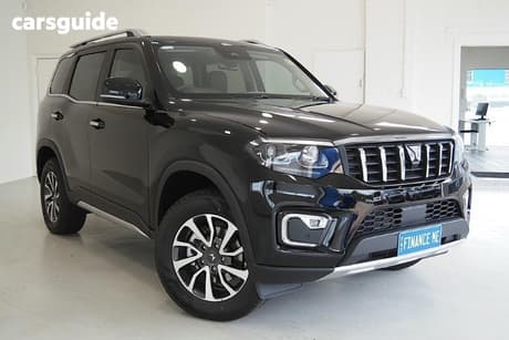 Black 2025 Mahindra Scorpio-N Wagon Z8L
