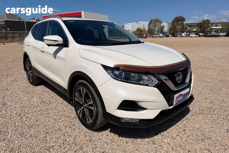 White 2019 Nissan Qashqai Wagon St-L (5Yr)